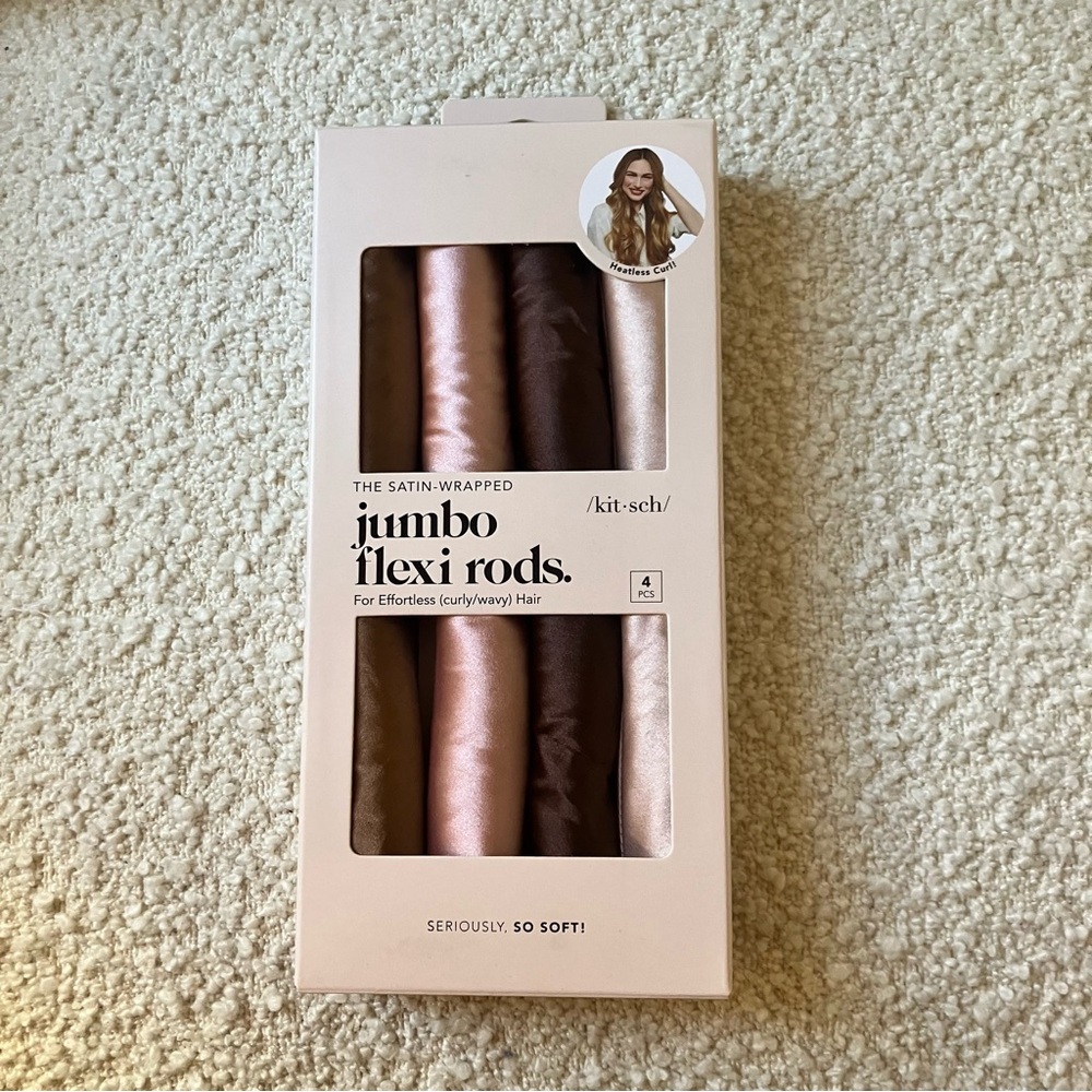 Kitsch Rosewood Jumbo Satin Flexi Rods